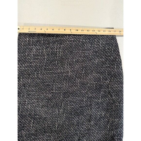 Tahari Tweed Wool Pencil Skirt Women 34" Textured Lined Career Workwear Academia - Picture 5 of 5